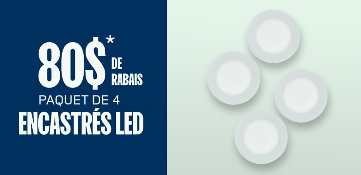 rabais encastrés