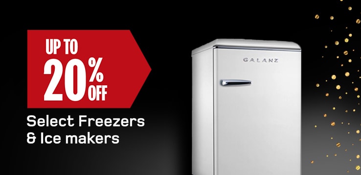 Freezers and ice makers promo