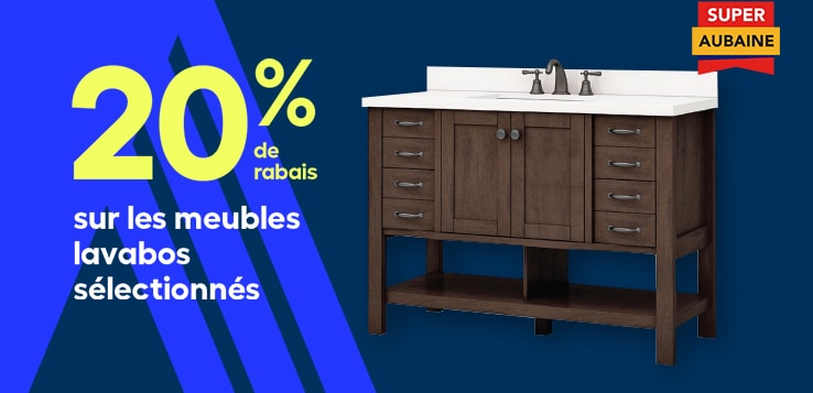 Vanité de salle de bain