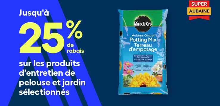 Produits d'entretien de pelouse et jardin
