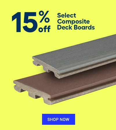Composite deck tile