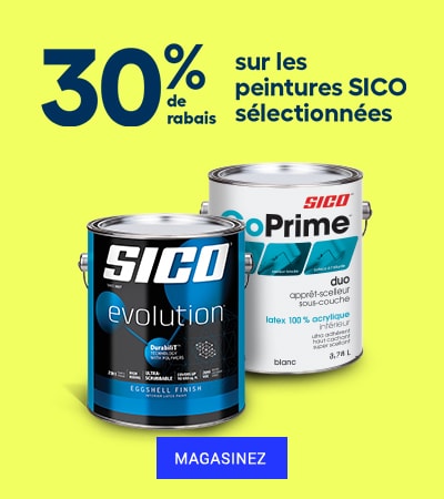 Promo peinture SICO
