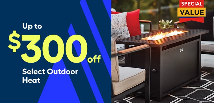 Outdoor heat promo