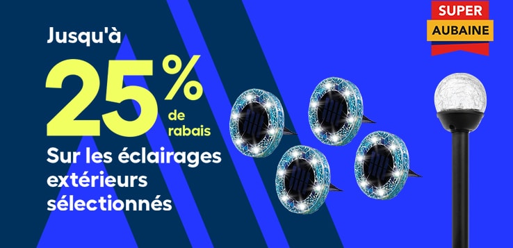 Éclairage extérieur