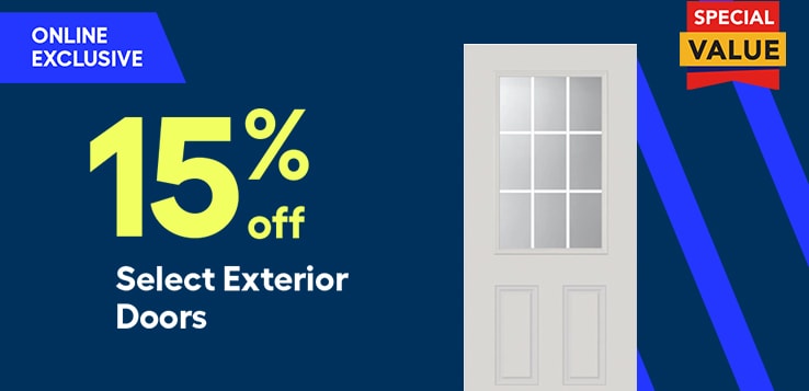 Exterior doors