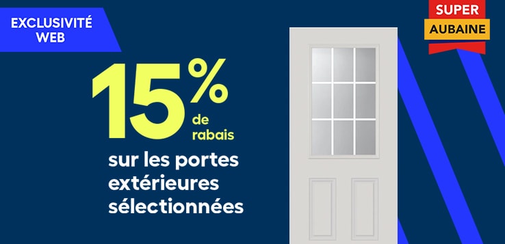 Portes extérieures