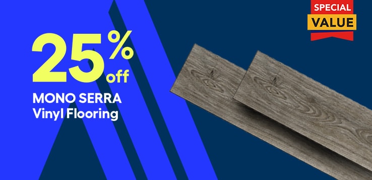 Vinyl flooring promo