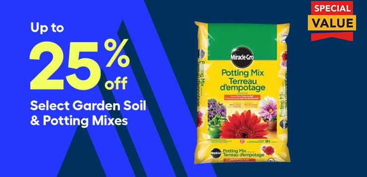 Garden soil and earth promo
