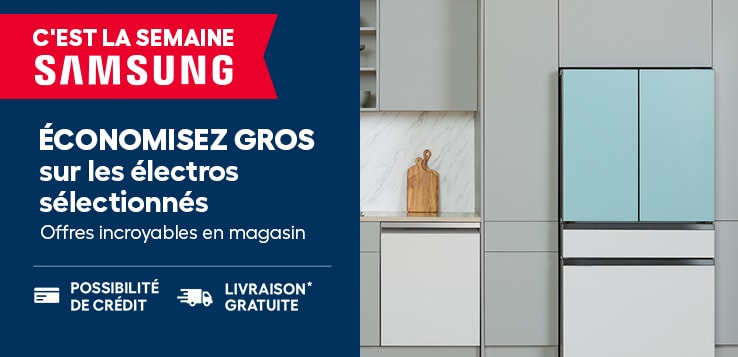Promo électros Samsung