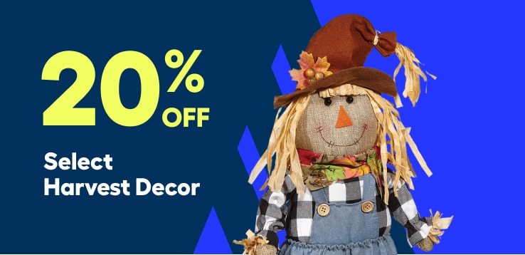 Fall Harvest decor promo