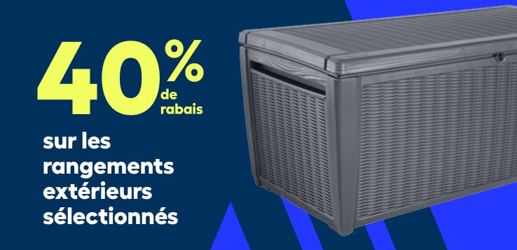 Rangement extérieur