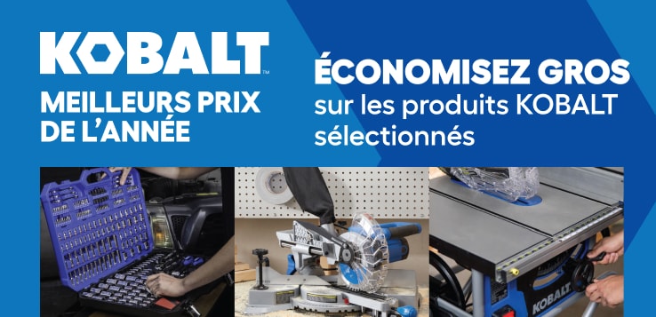 Meilleurs prix Kobalt