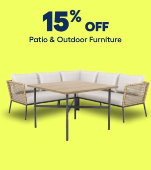 Patio & outdoor furniture promo
