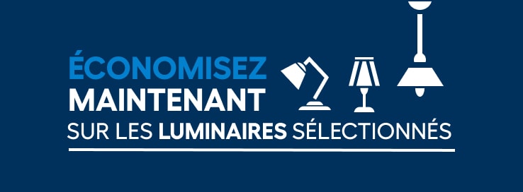 Vente de luminaires