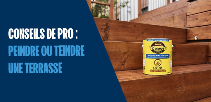Conseils de pro : Peindre ou teindre une terrasse*please add this text to image