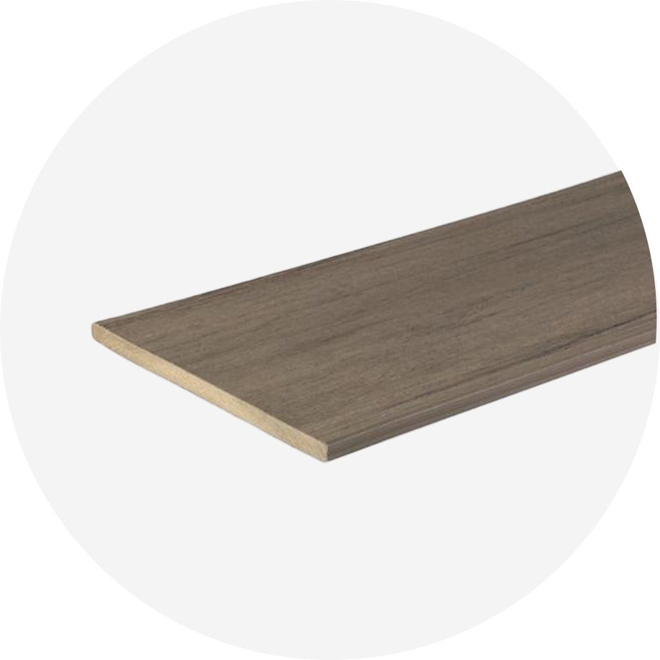 Composite deck boards