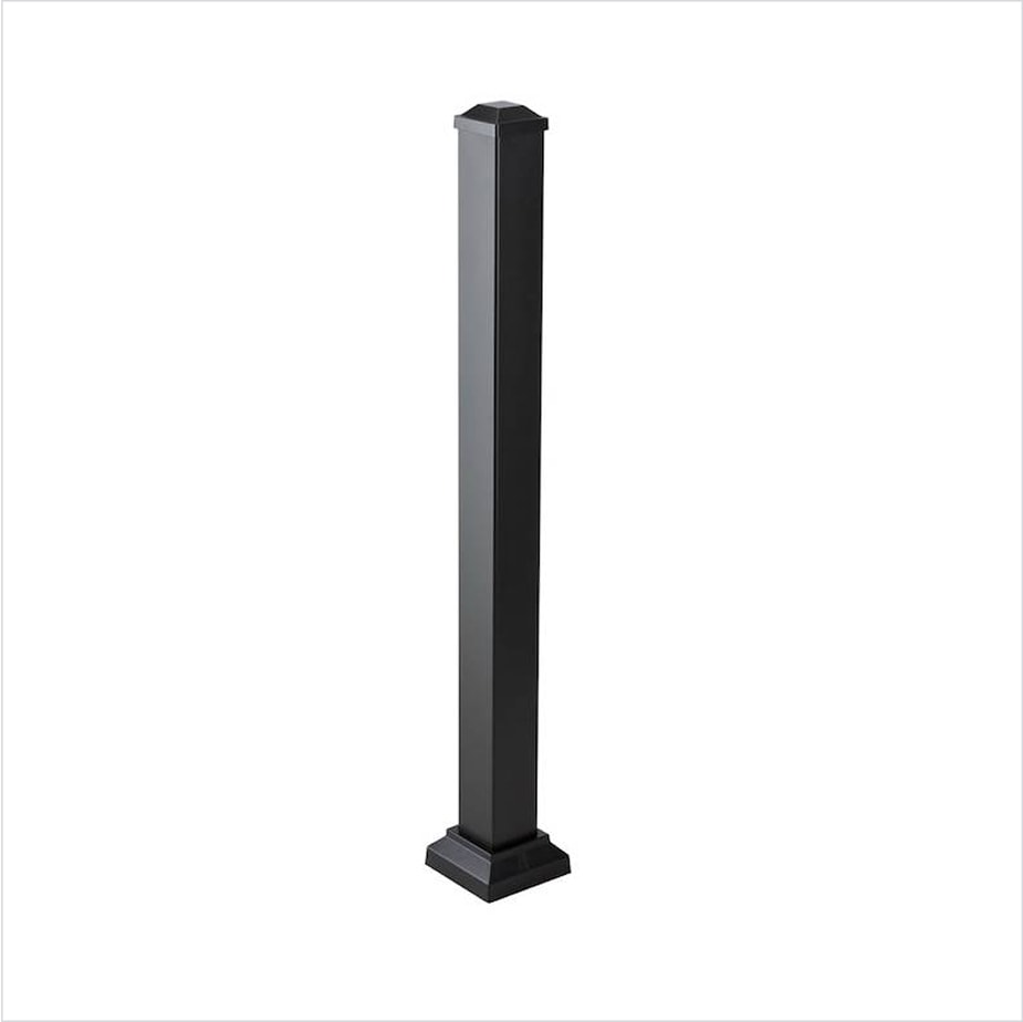 Deck railing posts