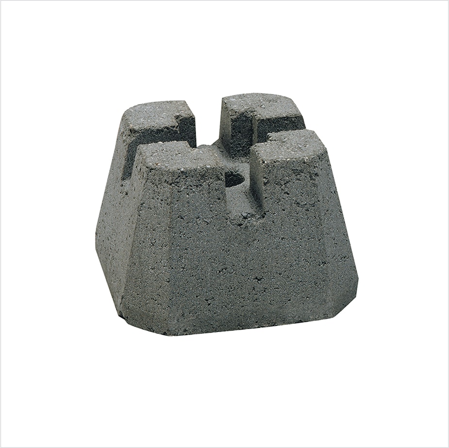 Cement deck blocks