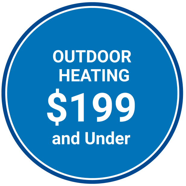 Outdoor Heating $199 & Under