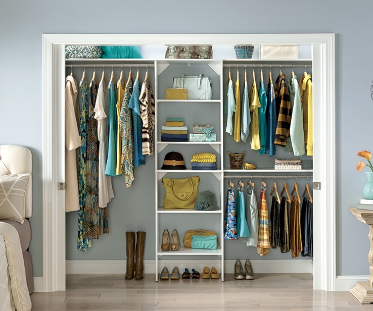 Melamine Closet Organizers Closet Organization RONA