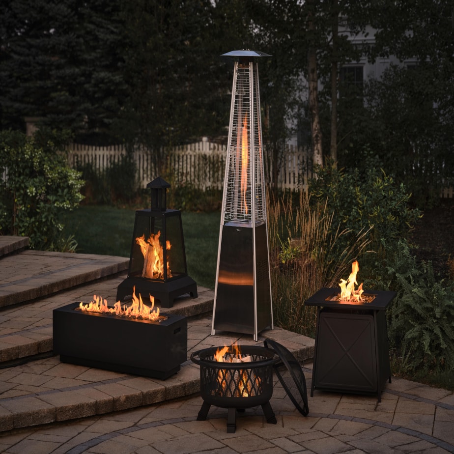Patio Heaters and Fireplaces