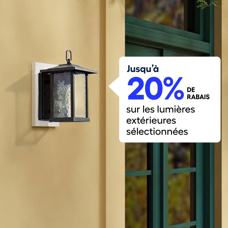 Offres sur les luminaires extérieurs