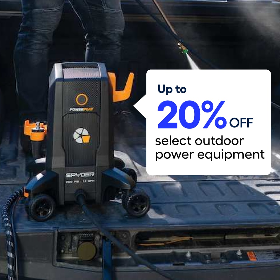 Outdoor power equipment deals