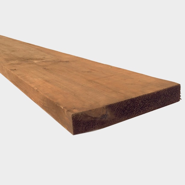 2 po. x 10 po. Measure nominale
