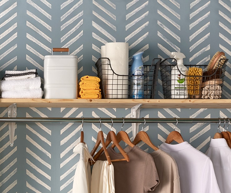 Bamboo wall shelf Bamboo wall shelf