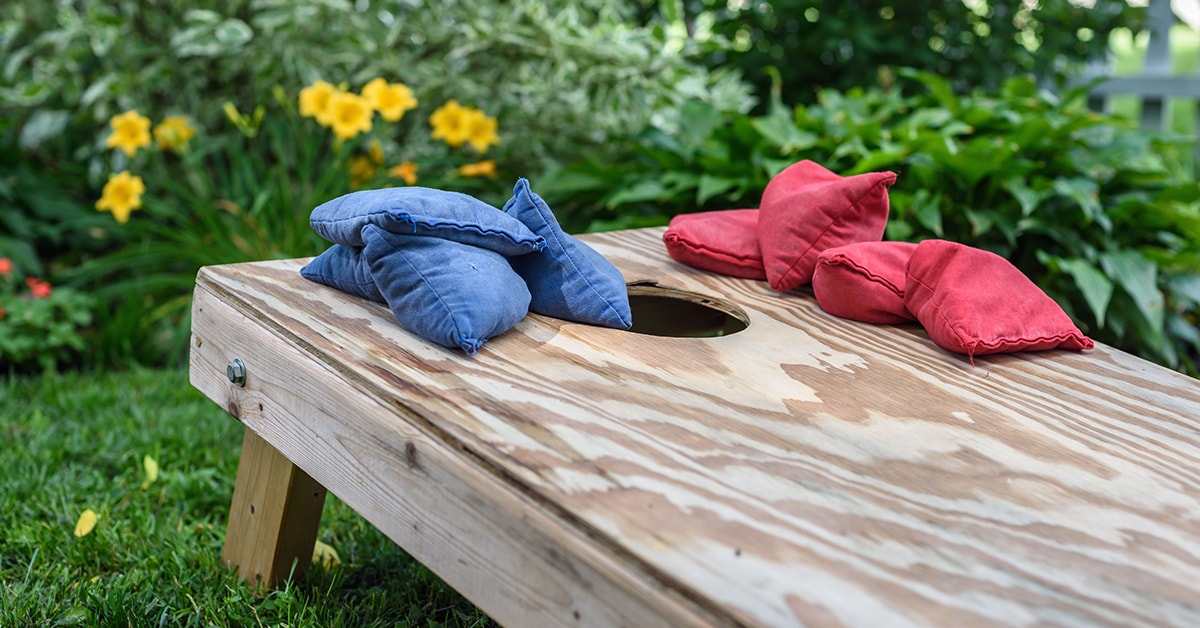 Beanbag toss