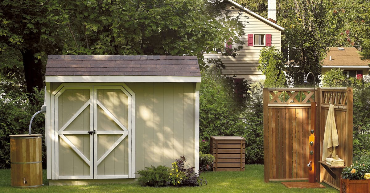 Build a backyard shed