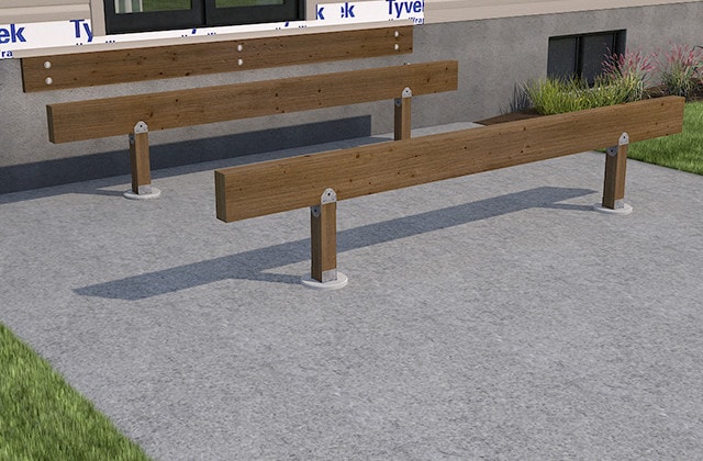 Deck support beams