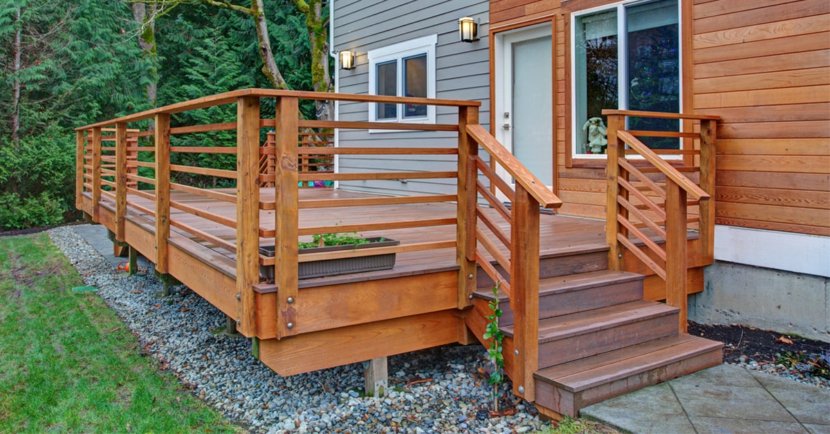 Build a one-level deck