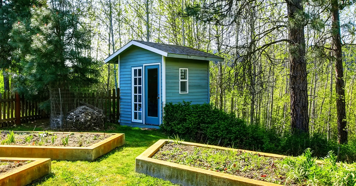 4 étapes pour choisir un cabanon de jardin - Le Reflet du Lac