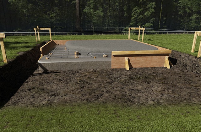 how to build a solid foundation for your storage shed rona