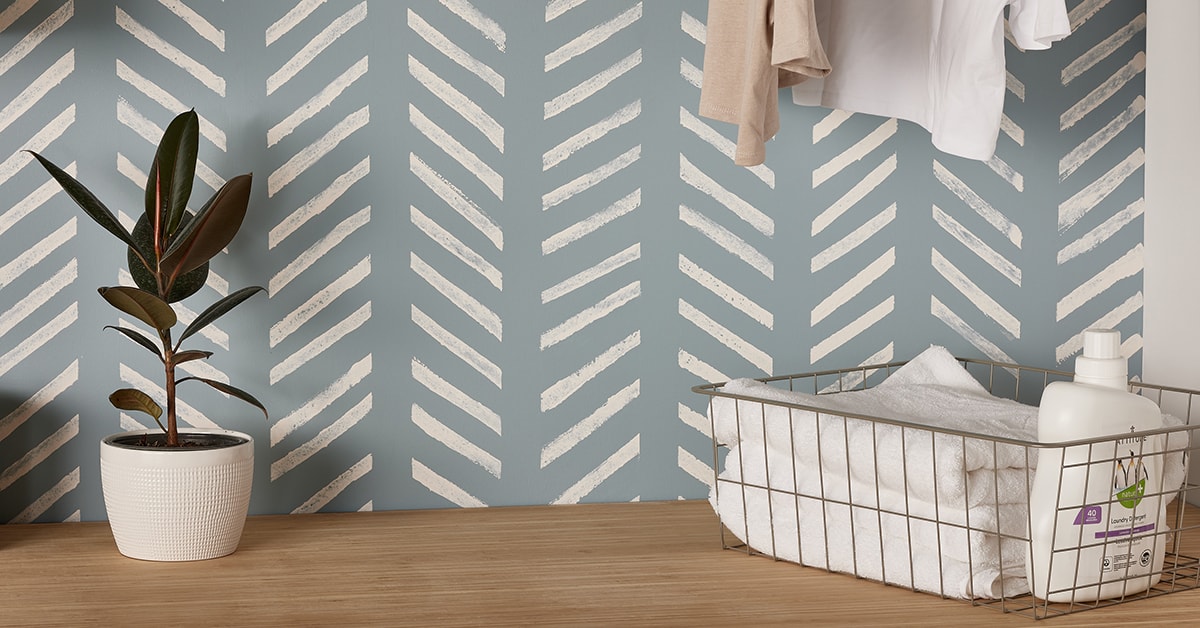 How to Create a Herringbone Accent Wall | RONA