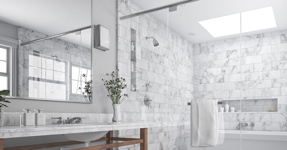 Install a 1-handle tub and shower faucet