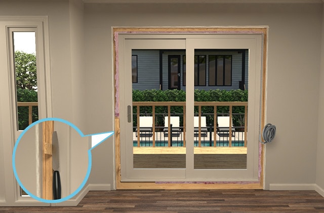 Installer Une Porte Patio Coulissante Rona