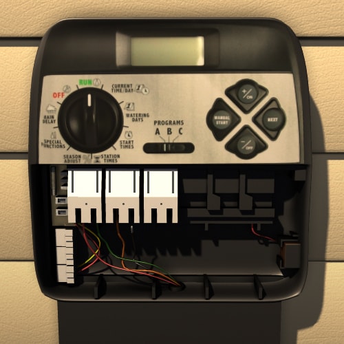 Irrigation system timer Irrigation system timer