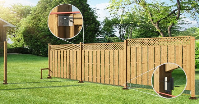 Install Fence Panels Rona, Installing Wooden Privacy Fence Panels