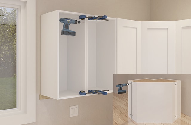 Install Pre Assembled Kitchen Cabinets Rona