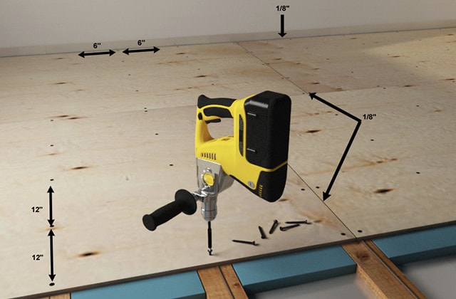 How-to install a wood subfloor over concrete | RONA