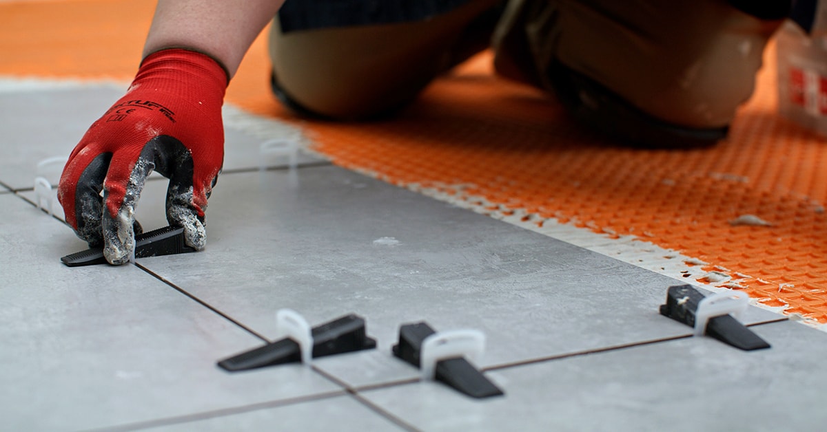 How to Install Tile Using a Levelling System