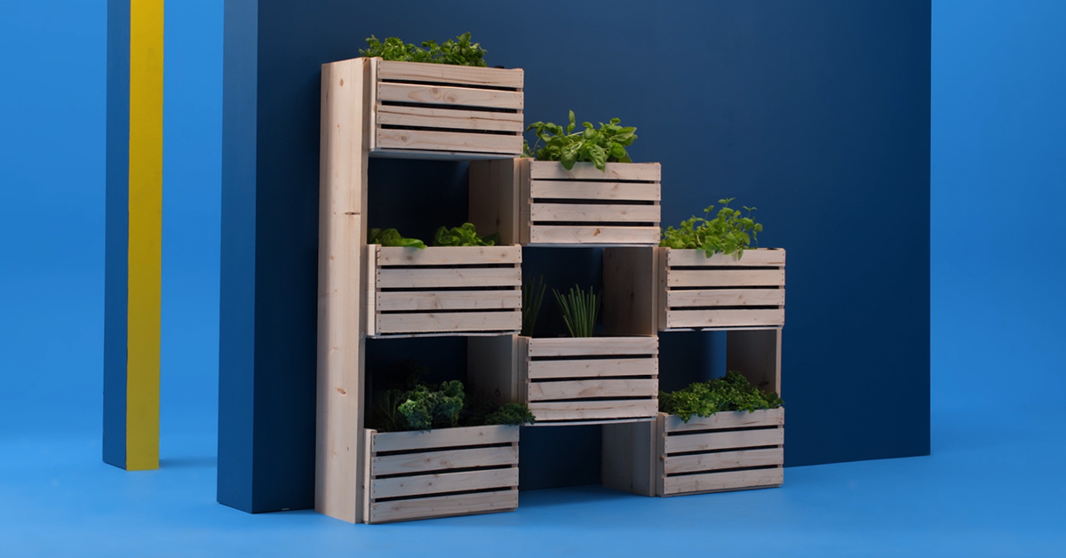 Mural planter