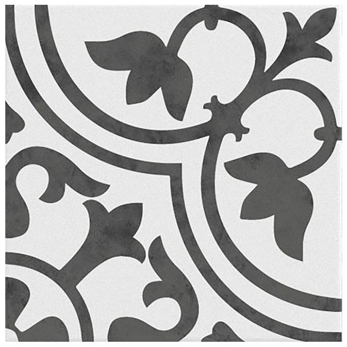 Patterned ceramic floor tile Patterned ceramic floor tile