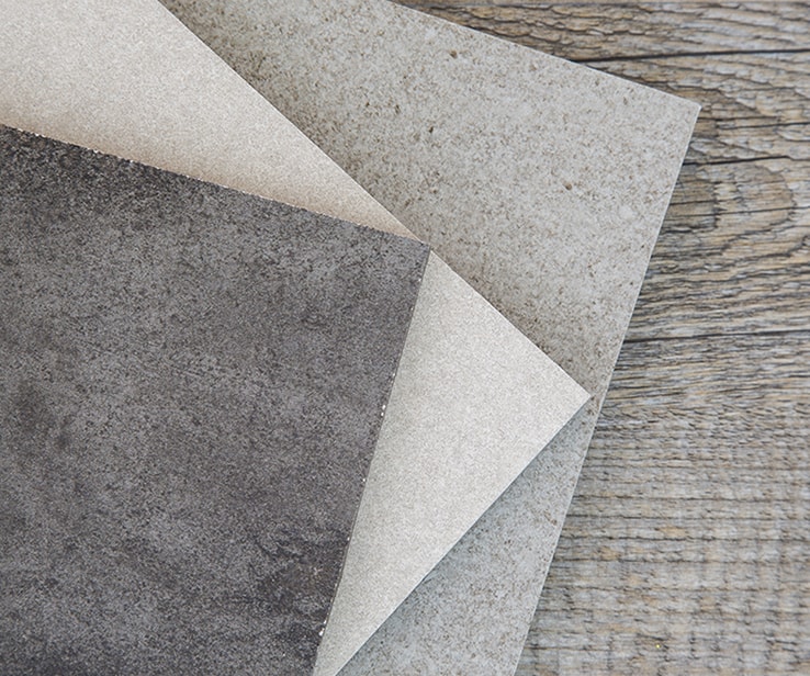 Floor tile samples Floor tile samples