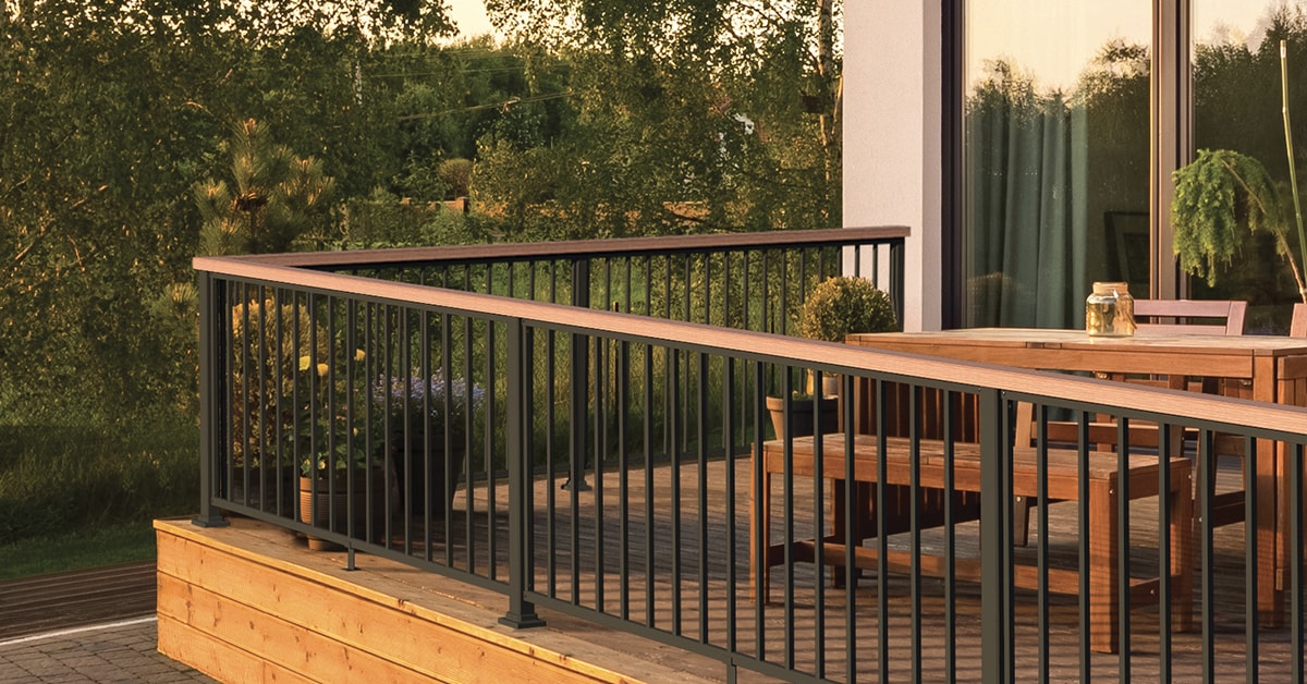 Choosing an outdoor railing 