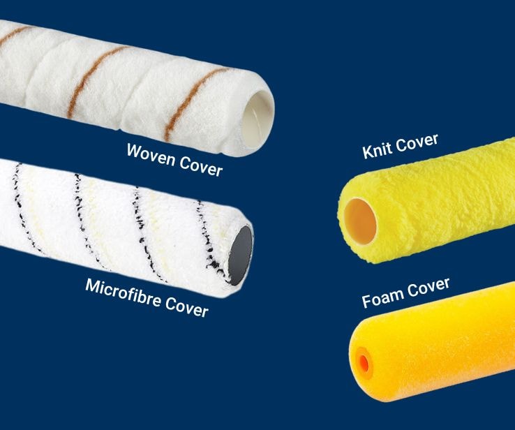 Different types of roller covers