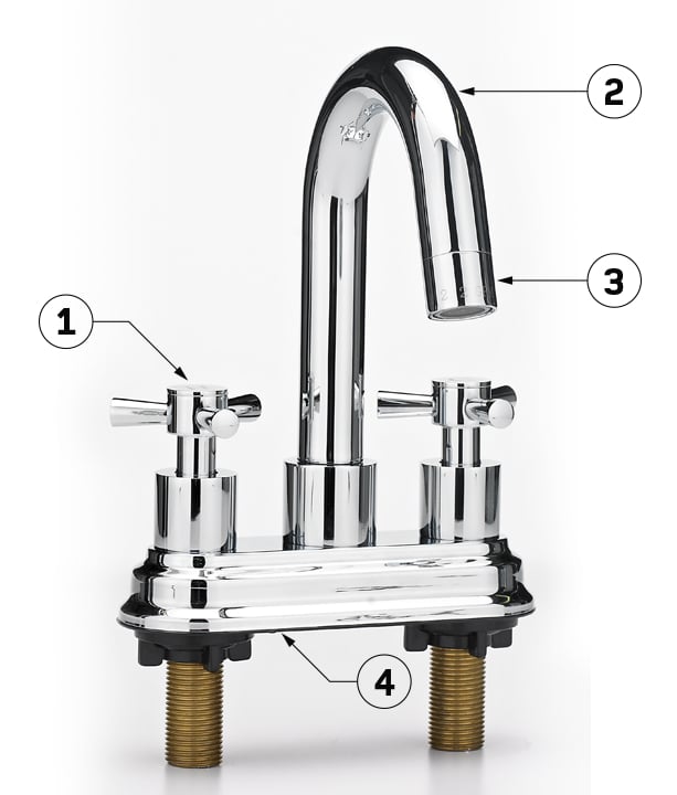 Les différents types de robinets