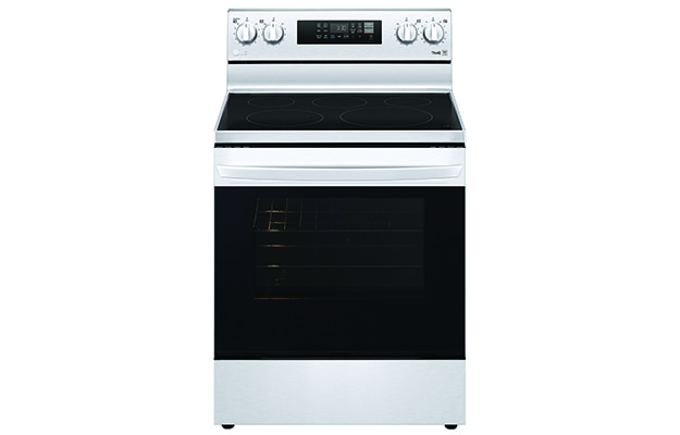 Modern-looking freestanding range